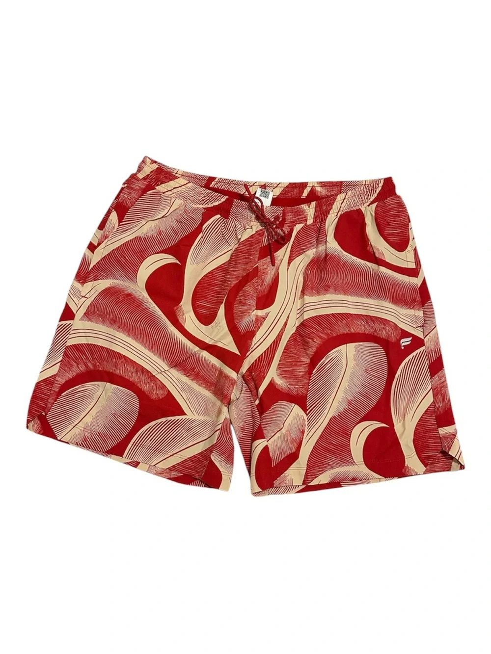 Fabletics The Swim Trunk 7in | Red | L 🆕
